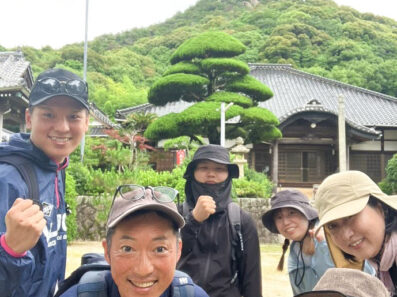 右田ヶ岳にへ初登山！