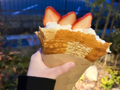【防府市】新感覚のクレープ